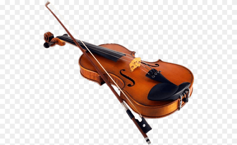 Violin And Bow Violin With Music Notes, Musical Instrument Free Png