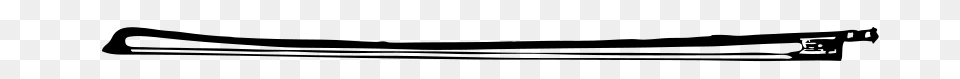 Violin Bow Clip Art, Gray Free Transparent Png