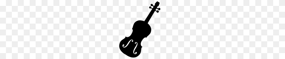 Violin Clip Art Black And White, Gray Png