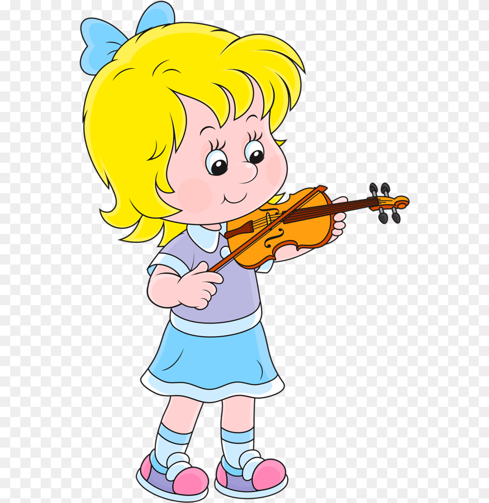 Violin Clipart Deti Muzika, Baby, Person, Book, Publication Free Transparent Png