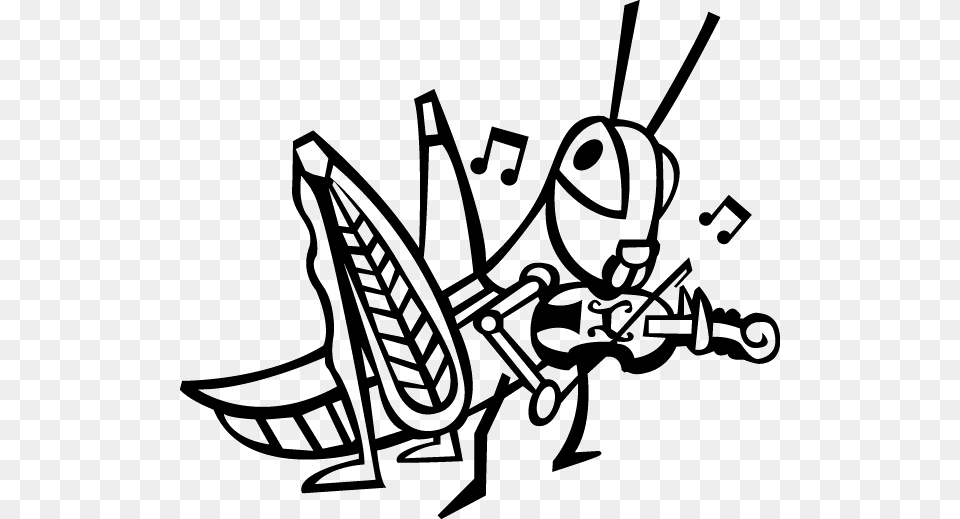 Violin Clipart Grasshopper, Animal, Invertebrate, Insect, Grass Png