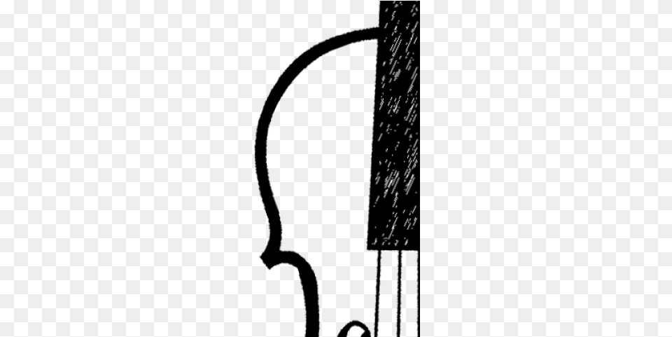Violin Clipart Half, Musical Instrument Free Transparent Png