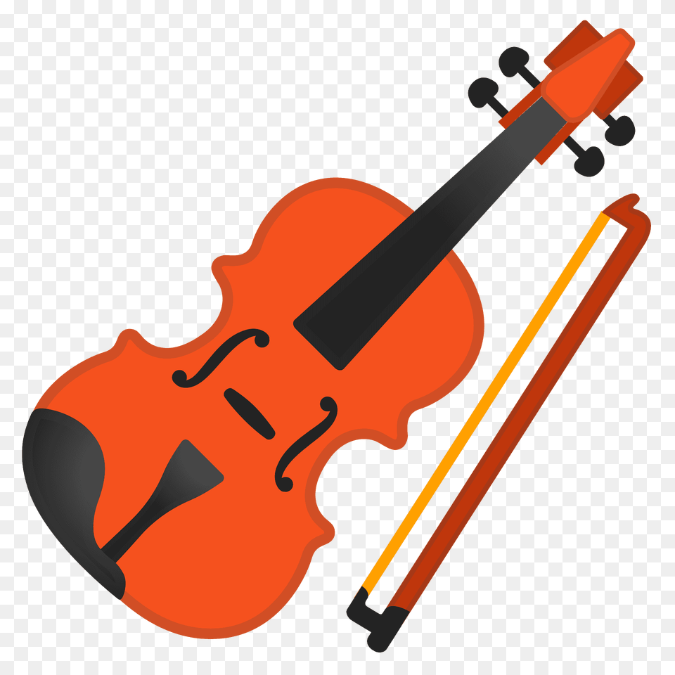 Violin Emoji Clipart, Musical Instrument, Machine, Wheel Free Png Download