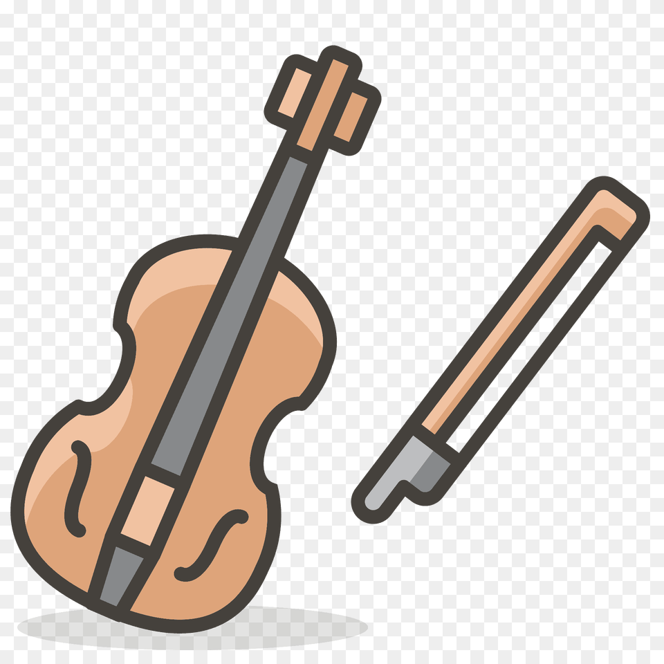 Violin Emoji Clipart, Musical Instrument, Dynamite, Weapon Png Image
