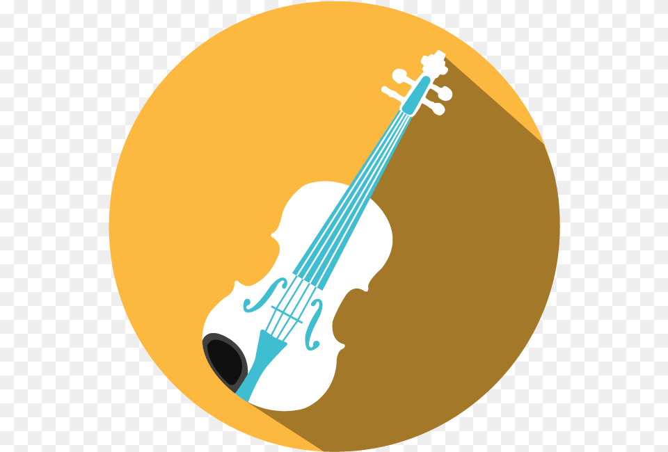 Violin In A Circle, Musical Instrument, Guitar, Disk Png Image