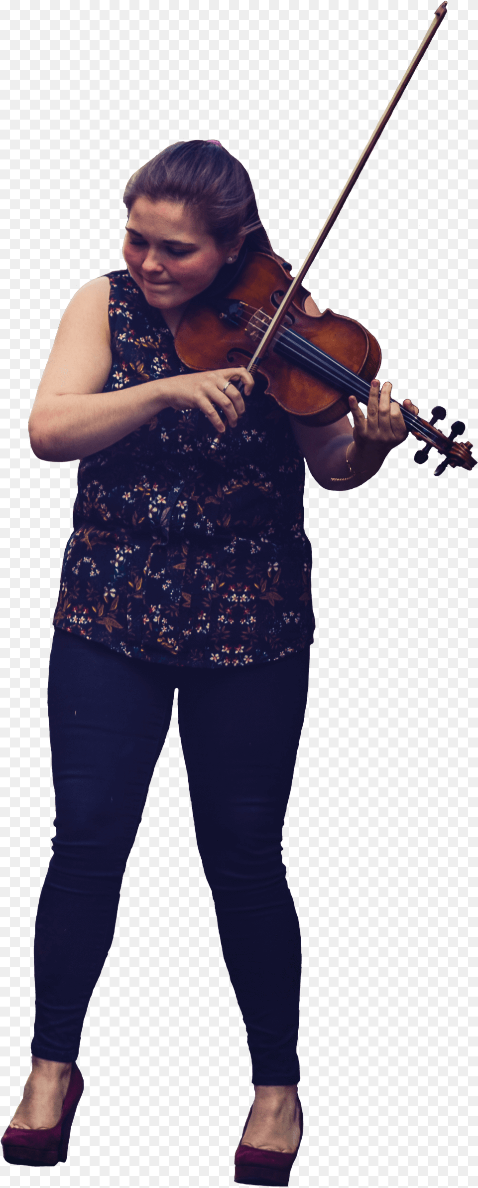 Violin Playing Transparent People Playing Violin, Musical Instrument, Adult, Female, Person Png Image