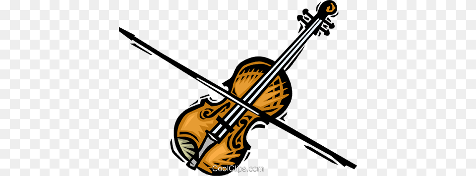 Violin Royalty Vector Clip Art Illustration, Musical Instrument Free Png Download
