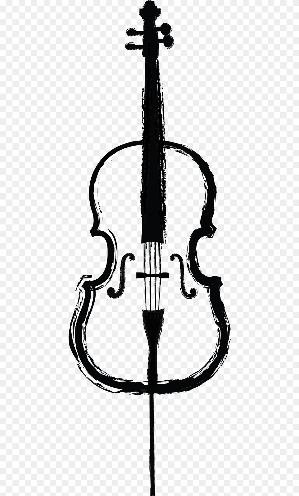 Violin Symbol, Cello, Musical Instrument Free Png Download