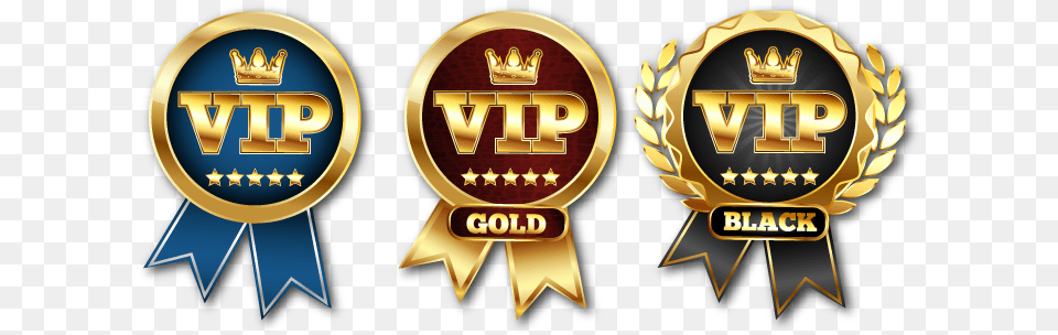 Vip Background Image Vip Logo Gold, Badge, Symbol Png