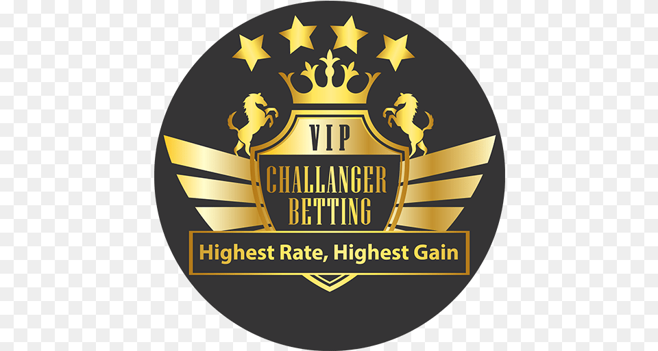 Vip Challenger Betting Language, Badge, Logo, Symbol, Emblem Png Image