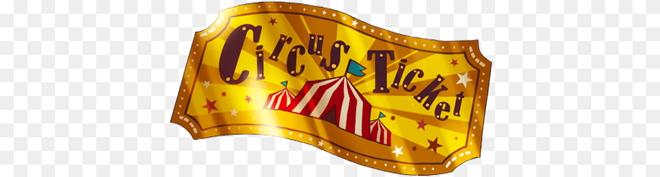 Vip Circus Ticket Illustration, Leisure Activities, Text Free Png