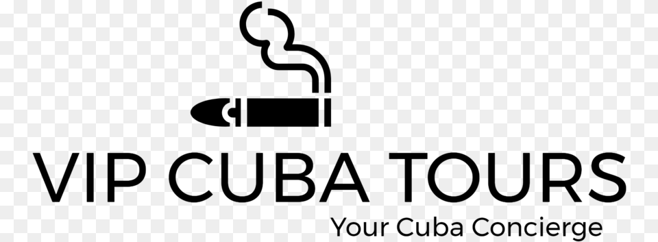 Vip Cuba Tours Logo Black, Gray Free Png