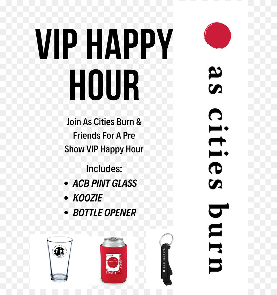 Vip Happy Hour, Can, Tin Free Transparent Png