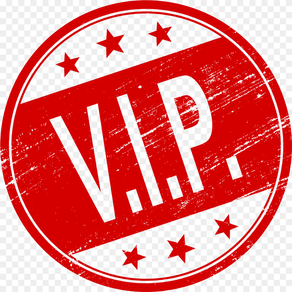 Vip Stamp Vector Transparent Svg Vip Red, Logo, Badge, Symbol, Road Sign Png Image