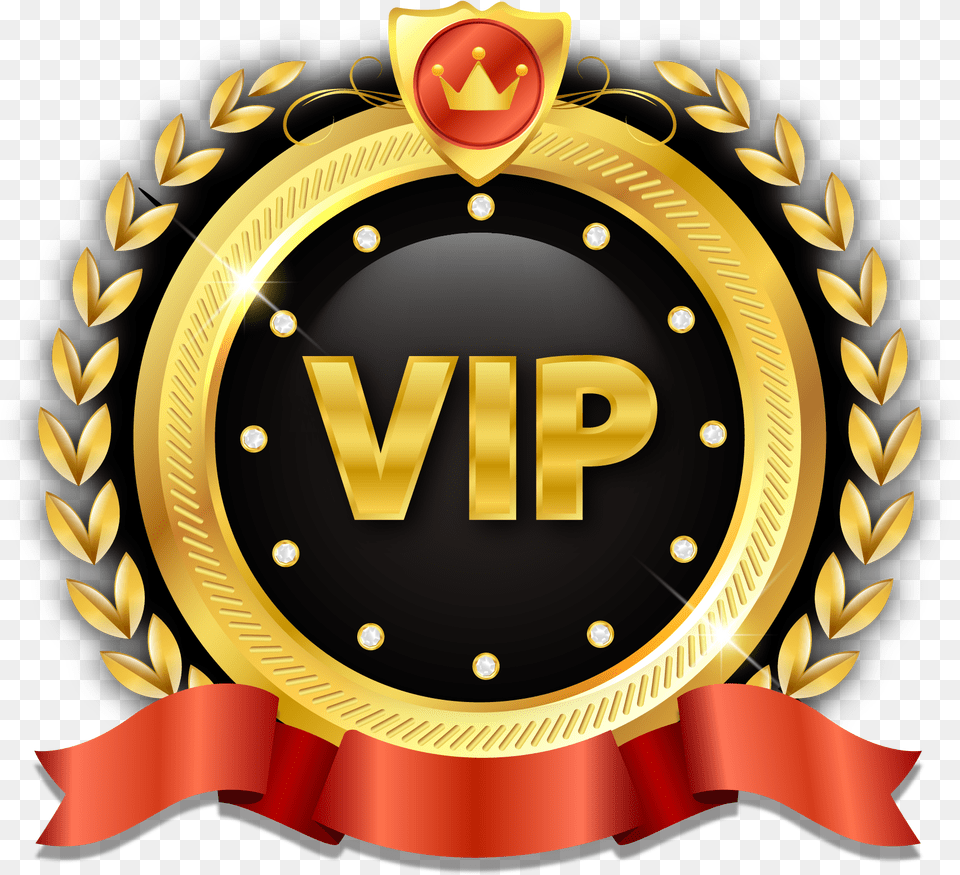 Vip Transparent Image Vip Transparent, Badge, Gold, Logo, Symbol Png