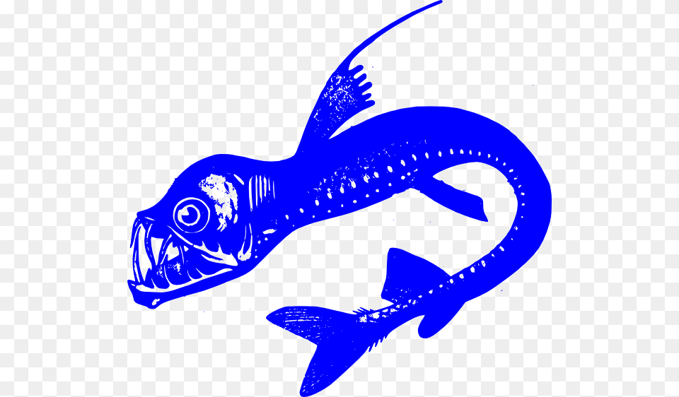 Viper Fish Blue Clip Art, Animal, Sea Life, Shark Free Png