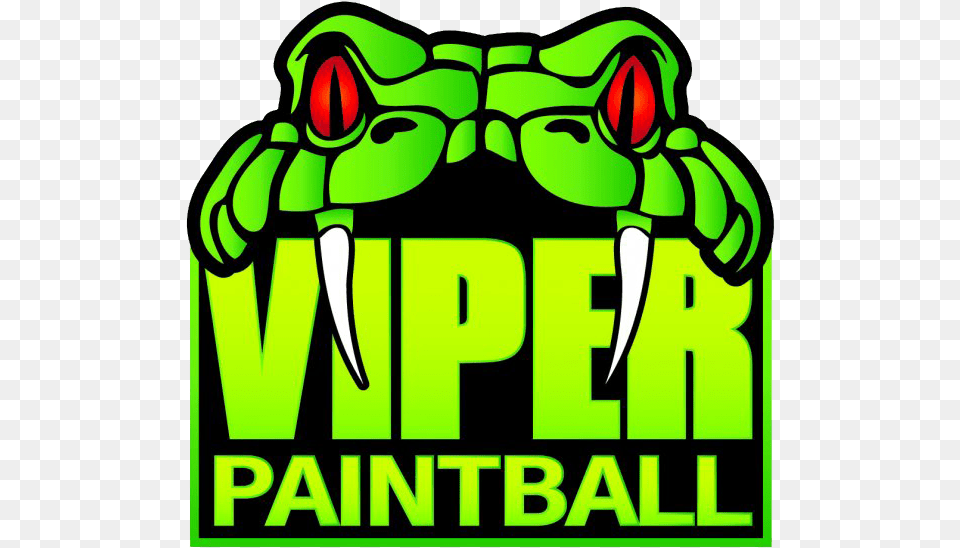 Viper Paintball Logo, Green, Animal, Reptile, Snake Free Png Download
