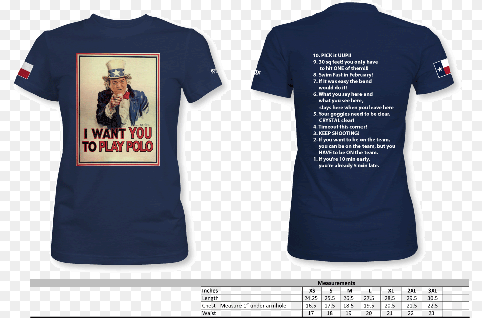 Viper Pigeons Water Polo Club 2019 Uncle Sam Custom Want You For Us Army, Clothing, Shirt, T-shirt, Adult Png Image