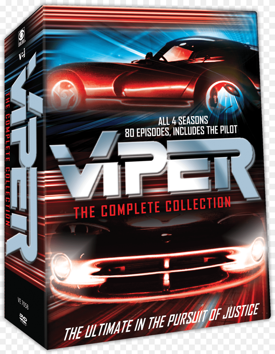 Viper Tv Show Dvd, Advertisement, Poster, Car, Coupe Png
