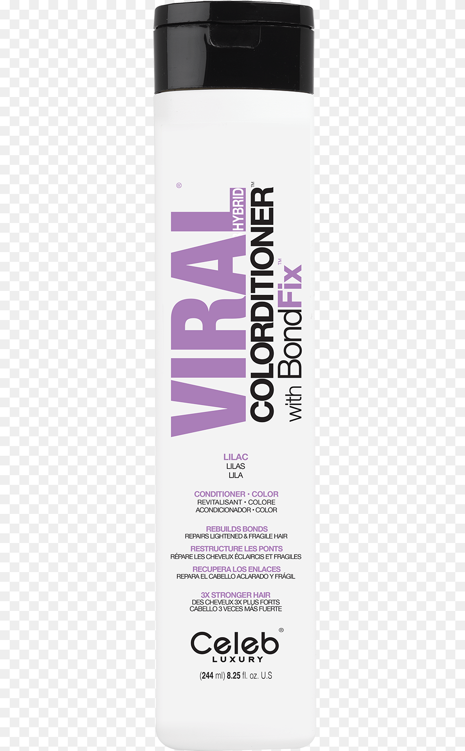 Viral Colorditioner Lilac, Bottle, Cosmetics Free Transparent Png