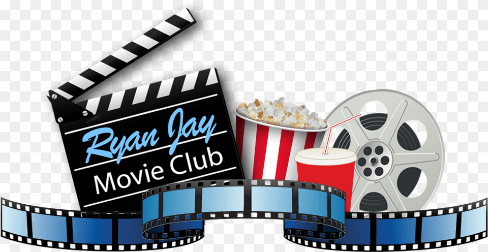 Vireo Clipart Movie Night Movie Club, Reel, Clapperboard Free Png Download