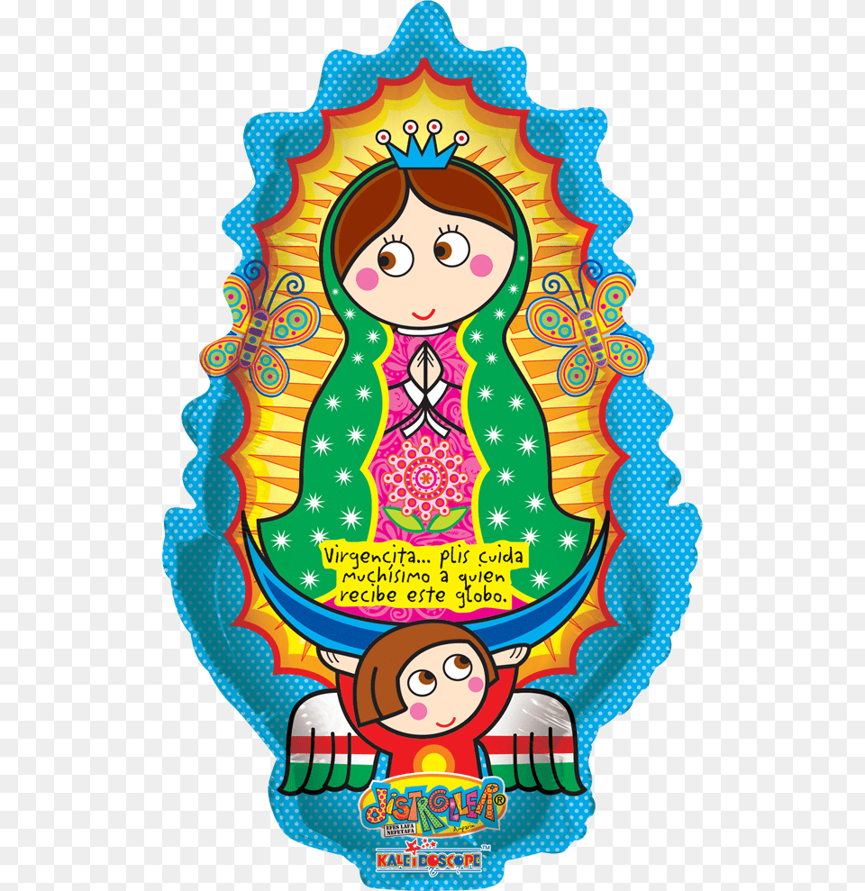 Virgen De Guadalupe Distroller, Advertisement, Poster, Person, Head Png Image