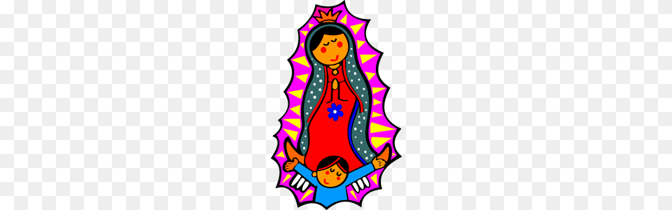 Virgen De Guadalupe Logo Vector, Applique, Pattern, Art, Elf Png