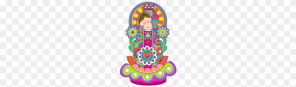 Virgencita Virgen De Guadalupe Santos Doodle, Art, Pattern, Face, Head Free Png
