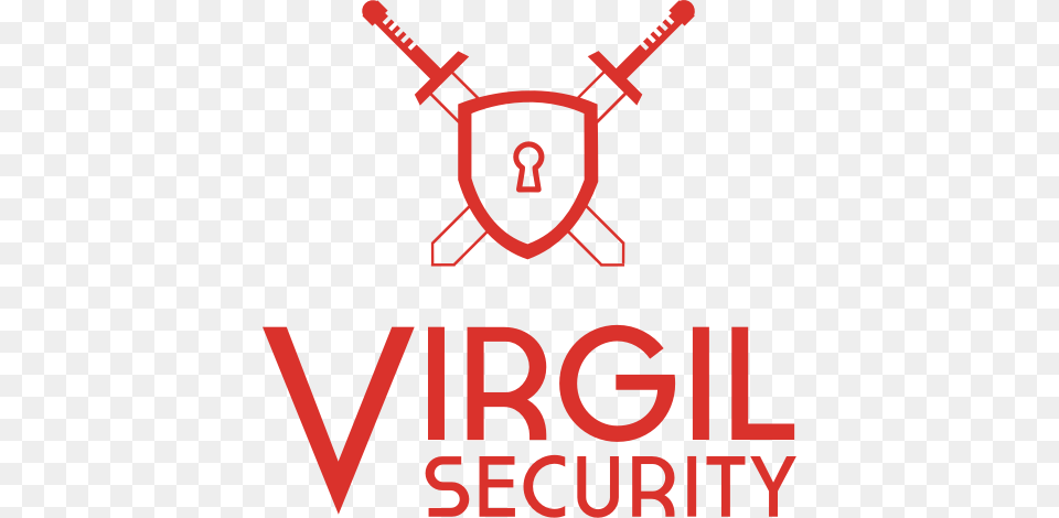 Virgil Security Logo, Maroon Free Transparent Png