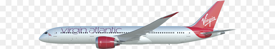 Virgin Atlantic Plane, Aircraft, Airliner, Airplane, Transportation Free Png Download