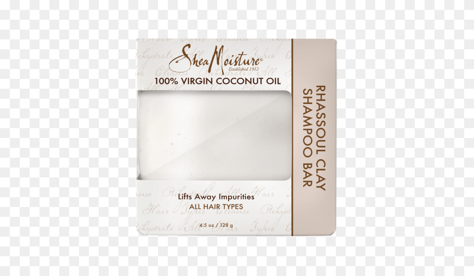 Virgin Coconut Oil Rhassoul Clay Shampoo Bar A Shea Moisture Coconut Amp Hibiscus Spot Correcting, Text, Paper Free Png