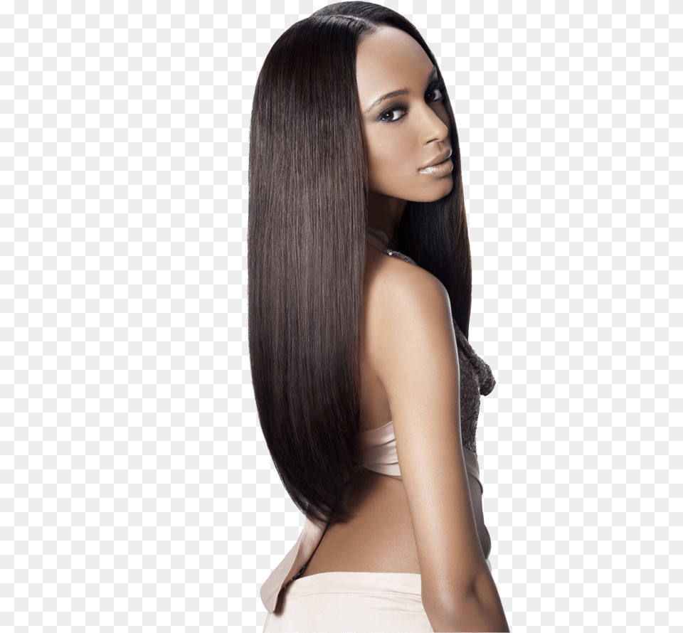 Virgin Hair Bundles Straight Weave Hairstyles, Adult, Black Hair, Female, Person Free Png