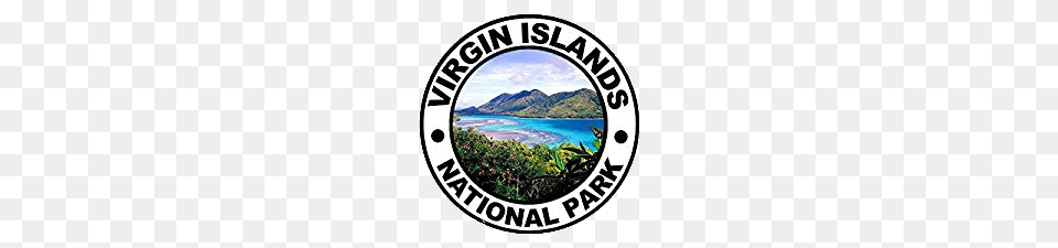 Virgin Islands National Park Round Sticker, Land, Nature, Outdoors, Plant Free Transparent Png