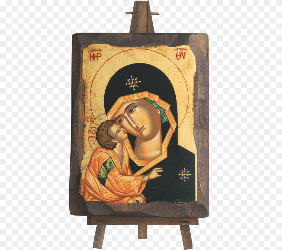 Virgin Mary Vladimir Picture Frame, Art, Canvas, Person, Painting Png