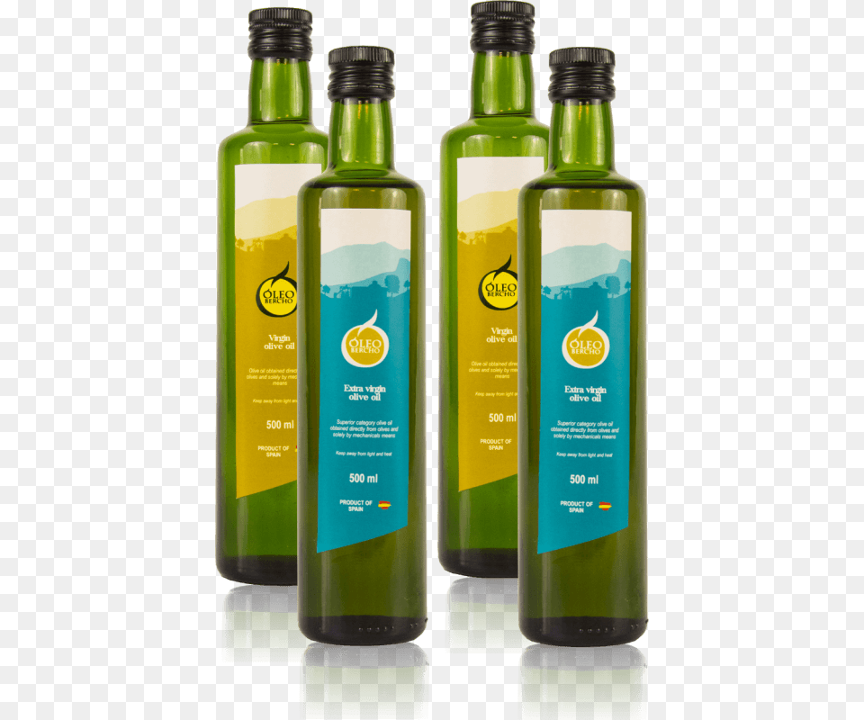 Virgin Olive Oil Extra Virgin Olive Oil Glass Bottle, Alcohol, Beverage Free Png Download