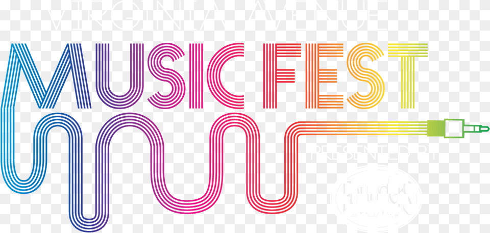 Virginia Ave Music Festival U2013 Flipzie Logo For Music Festival, Light, Text, Blackboard Png Image