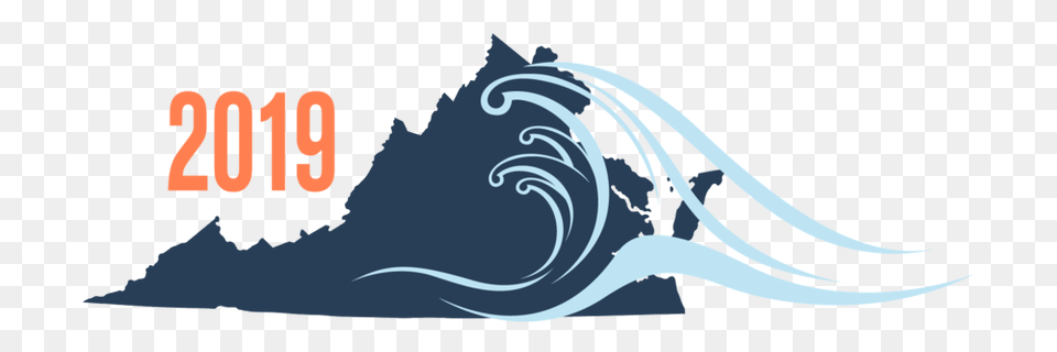 Virginia Blue Wave, Art, Graphics, Nature, Outdoors Free Png Download