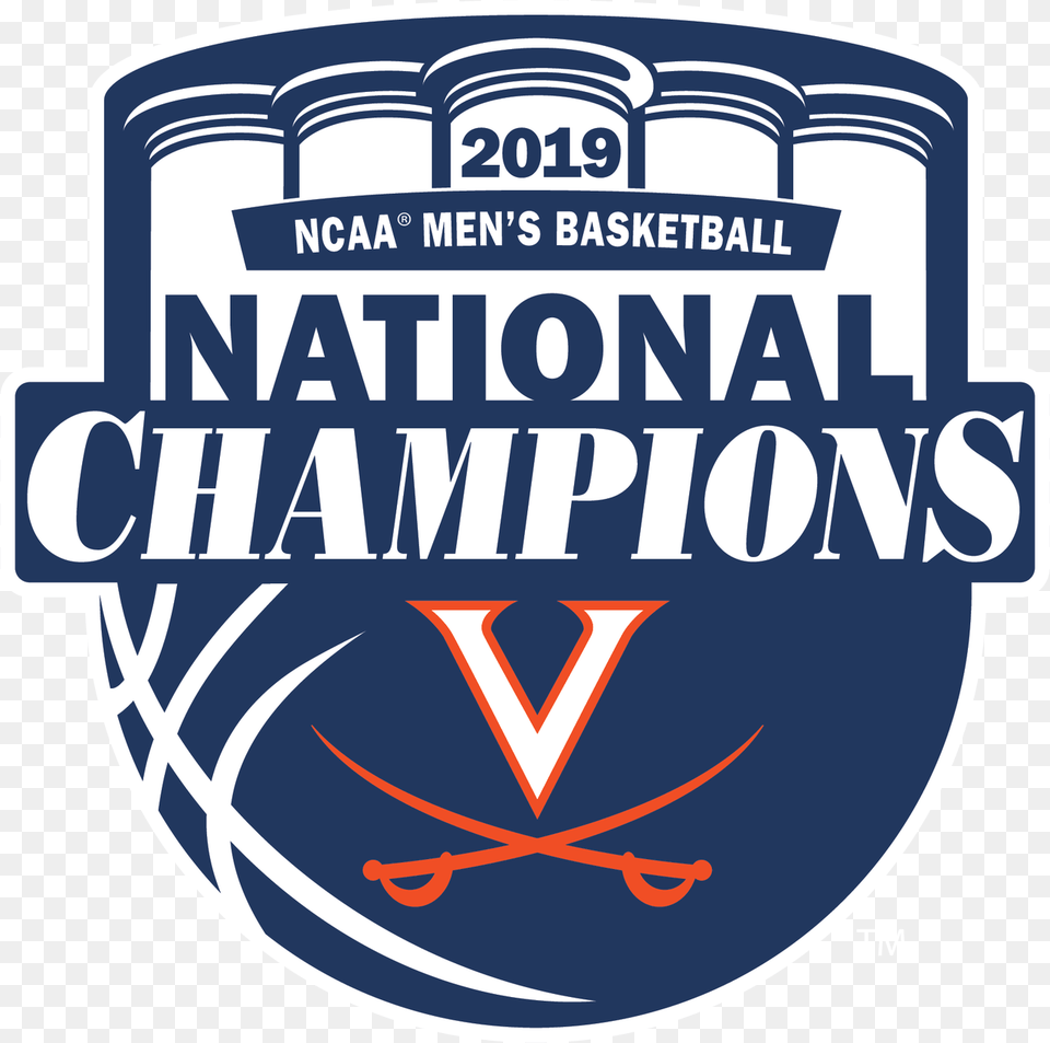 Virginia Cavaliers National Champions Logo, Emblem, Symbol, Architecture, Building Free Transparent Png