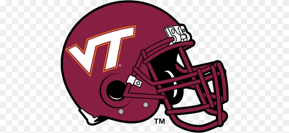 Virginia Tech Football Helmet, American Football, Football Helmet, Sport, Person Png Image