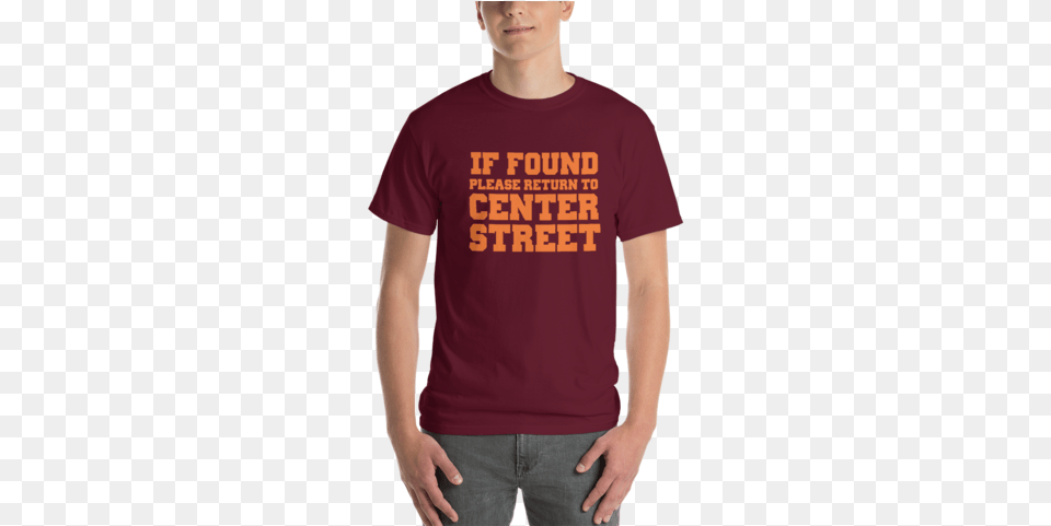 Virginia Tech Return To Center Street T Shirt Shirt, Clothing, T-shirt, Maroon Free Png