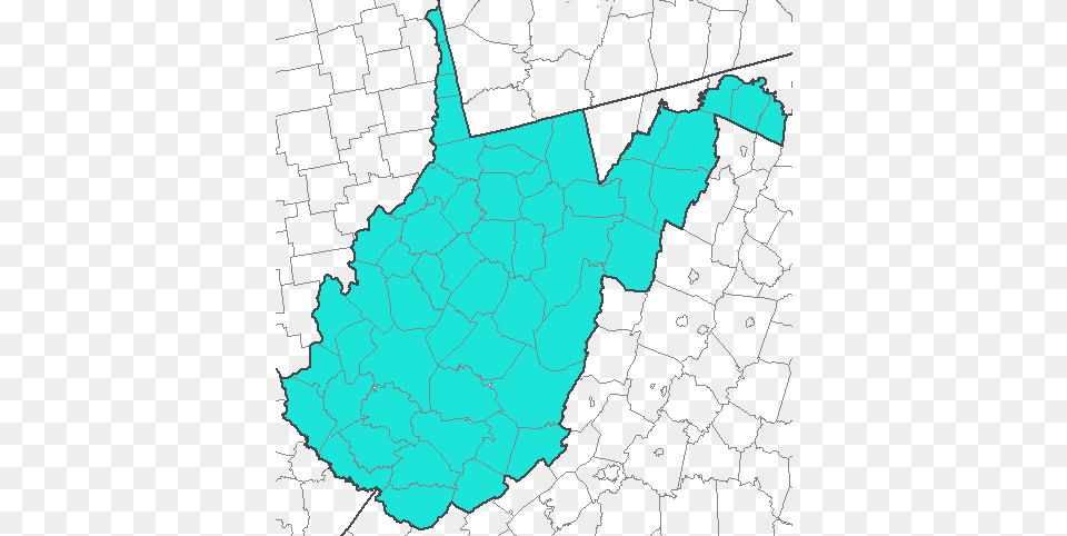 Virginia West Virginia Boundary, Chart, Map, Plot, Atlas Free Png