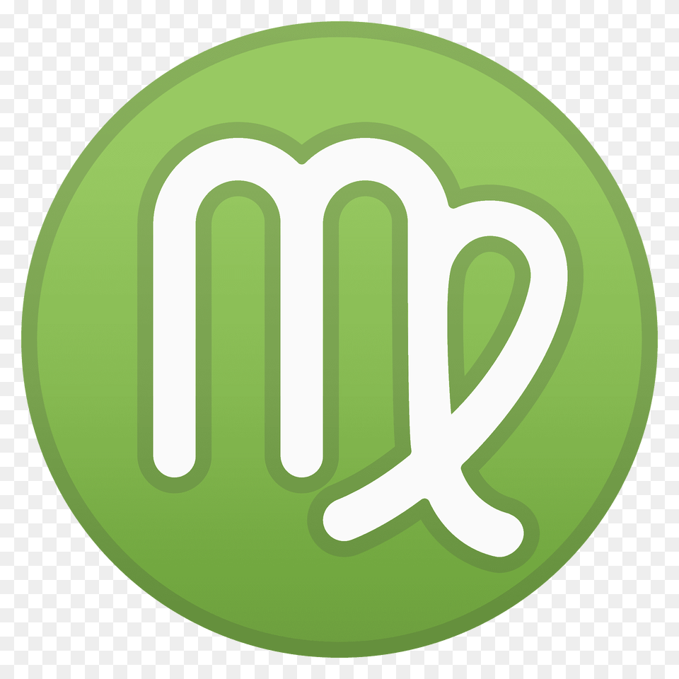 Virgo Emoji Clipart, Green, Logo Png Image