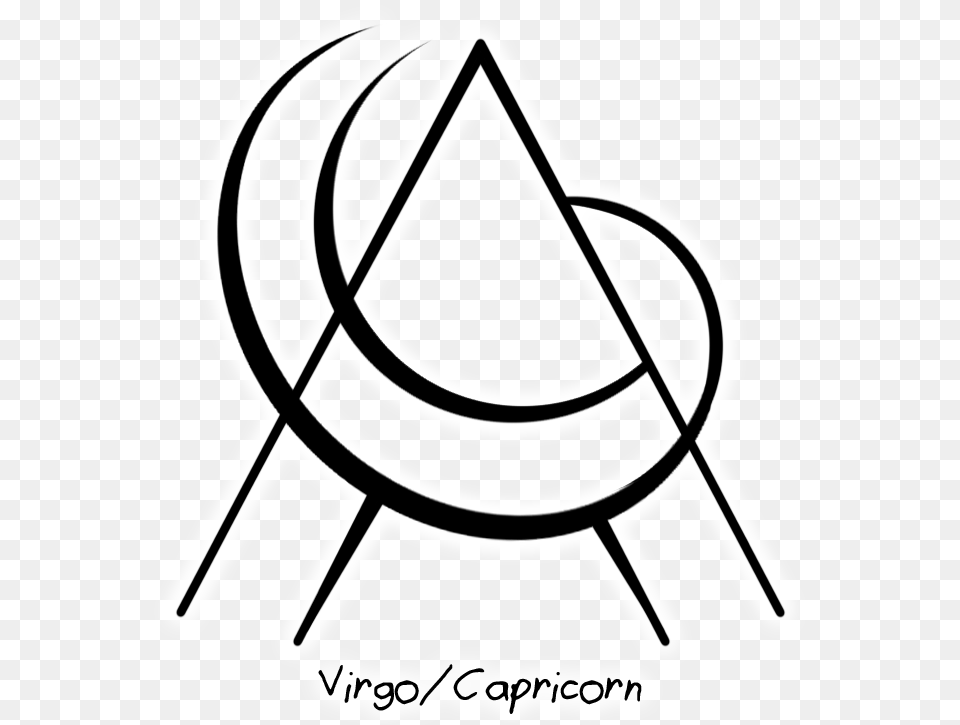 Virgocapricorn Sigil Requested By Anonymous Clipart Virgo Capricorn Sigil, Ammunition, Grenade, Weapon, Symbol Free Png