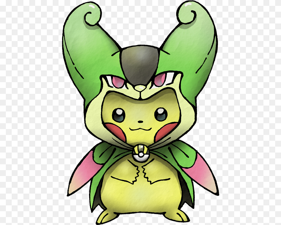 Virizion Cape Pikachu Cartoon, Baby, Person, Face, Head Free Png Download
