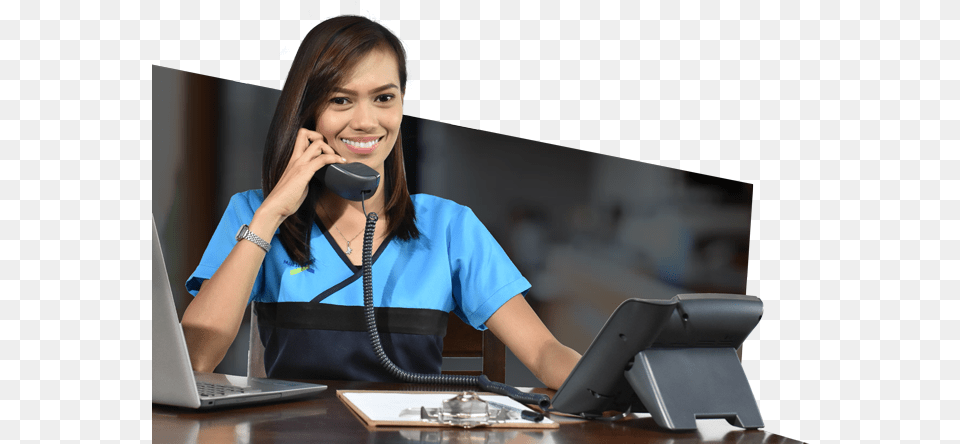 Virtual Assistant Answering Call Output Device, Computer, Pc, Electronics, Laptop Png Image