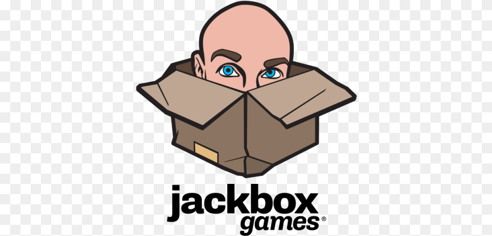 Virtual Game Night 18 Monrovia Public Library Jackbox Games Logo, Box, Baby, Cardboard, Carton Png Image
