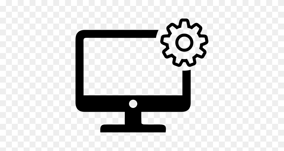 Virtual Machine Management Virtual Xen Icon With And Vector, Gray Free Transparent Png