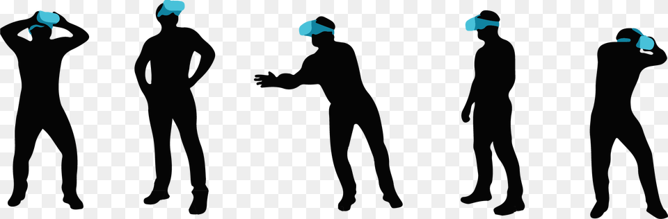 Virtual Reality User, Silhouette, Adult, Clothing, Person Free Transparent Png
