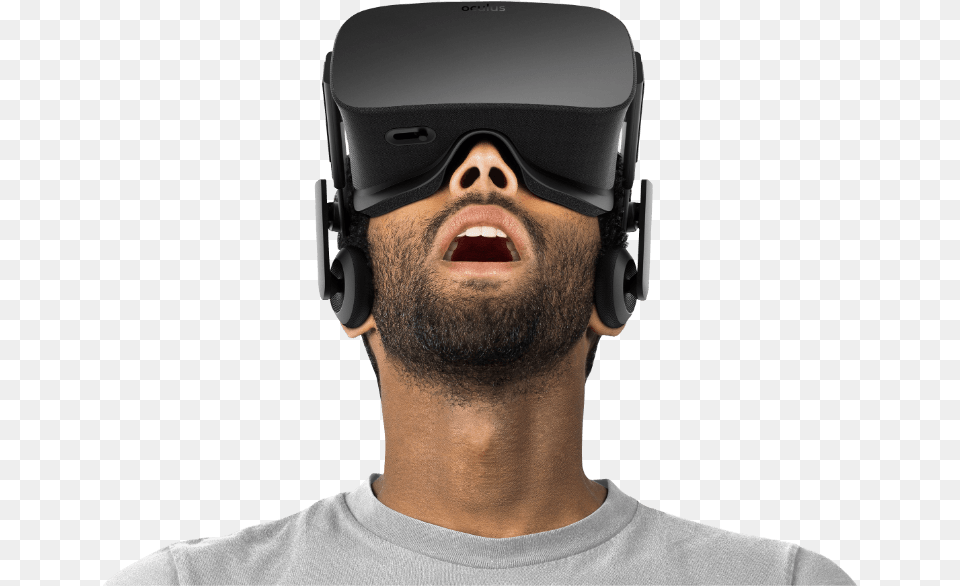 Virtual Reality Virtual Reality Samsung Vr, Accessories, Person, Neck, Head Png Image