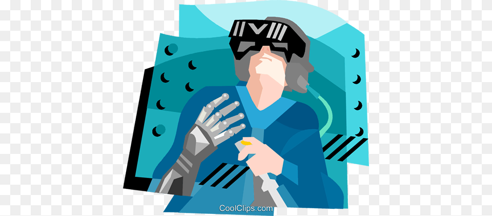 Virtual Reality Virtual Reality Vector, Cleaning, Person, Adult, Male Png Image